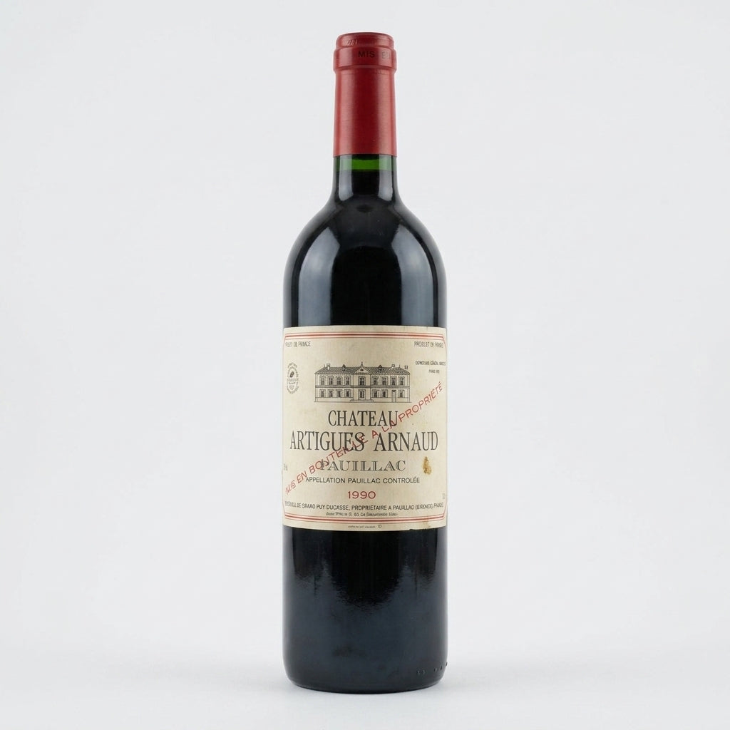Pauillac Château Artigues Arnaud 1990 – Bottles With History