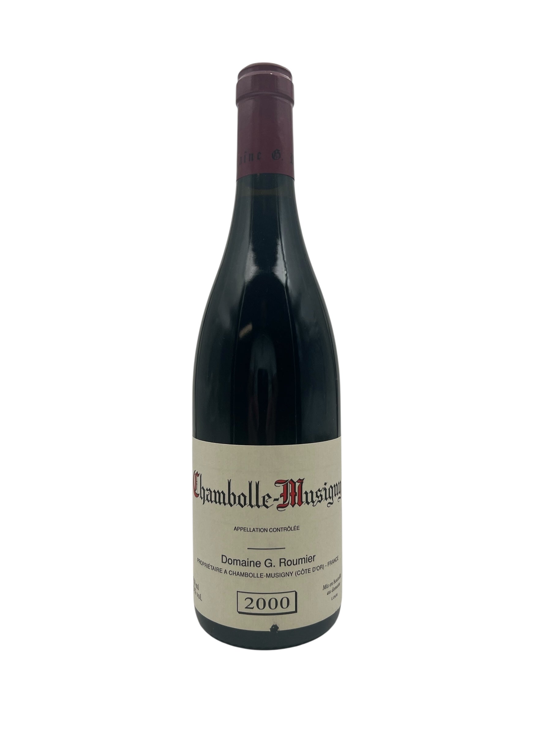 Chambolle-Musigny Domaine Roumier 2000 – Bottles With History