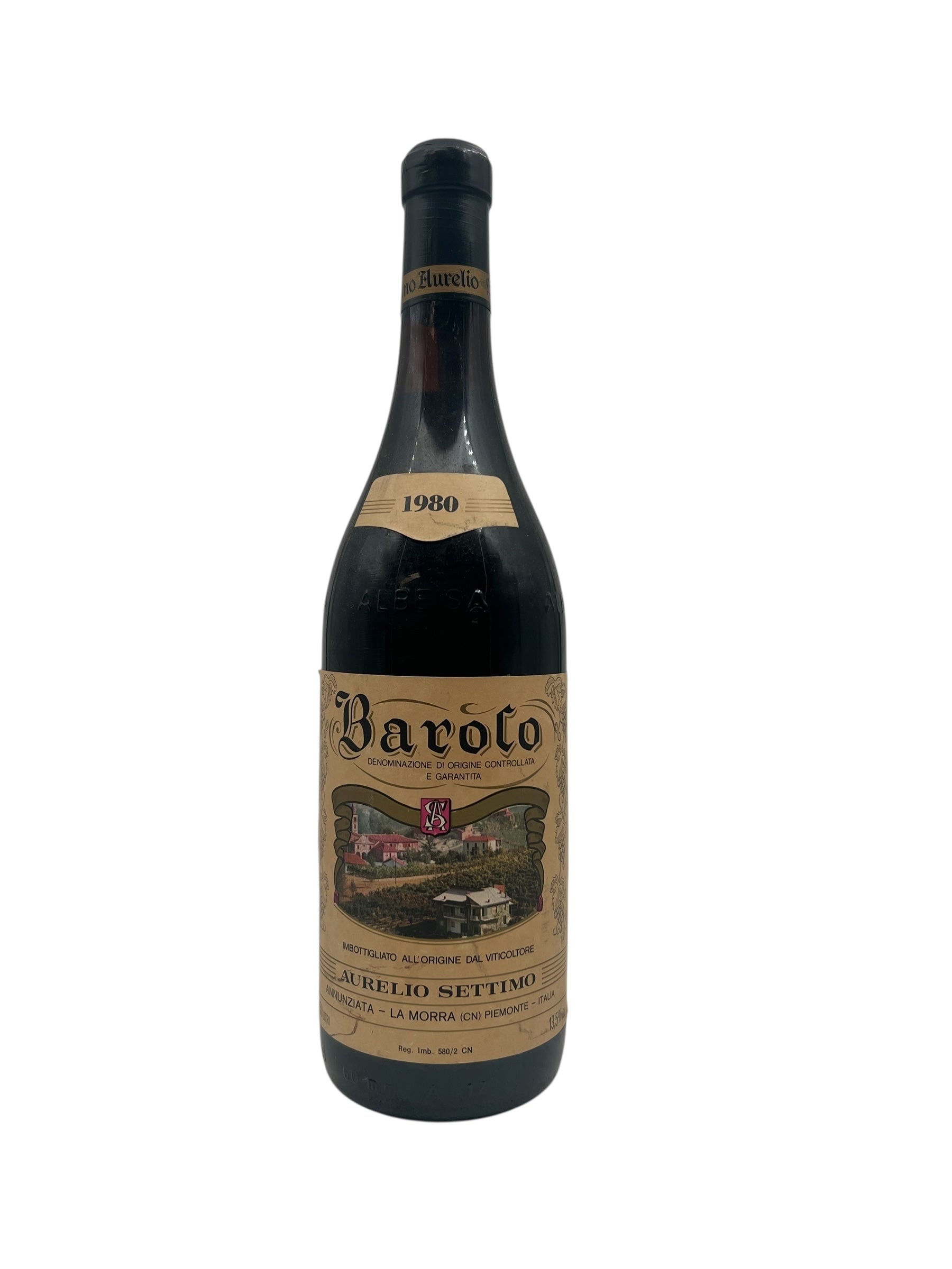 MARCHESI BaroloとAURELIO SETTIMO Barolo Barolo Aurelio Settimo 1980 – Bottles With History