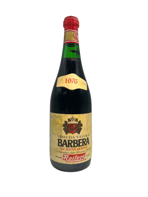 Barbera Raiteri 1976 - Klassisk Rødvin