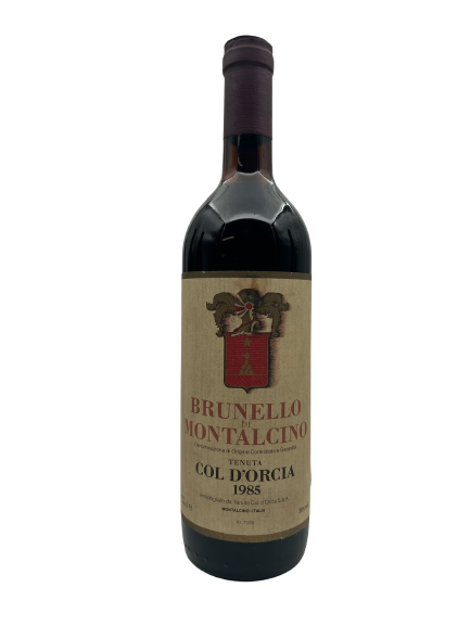 Brunello di Montalcino Tenuta Col d'Orcia 1985