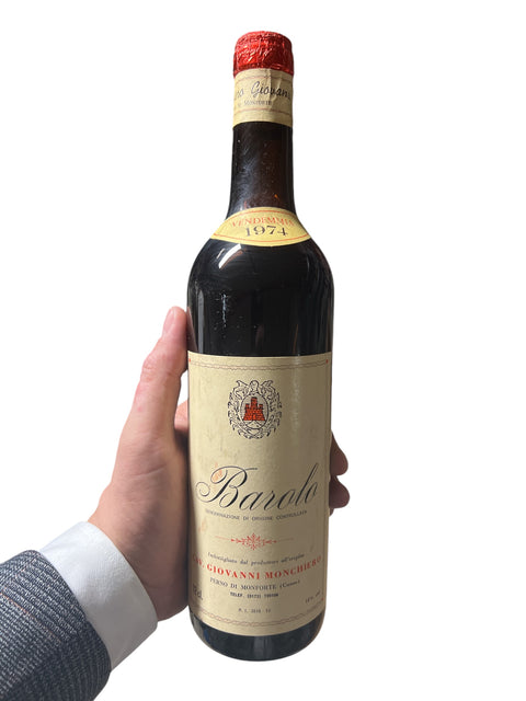 Barolo 1974 Giovanni Monchiero