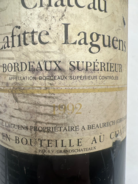 Bordeaux Supérieur Château Lafitte Laguens 1992
