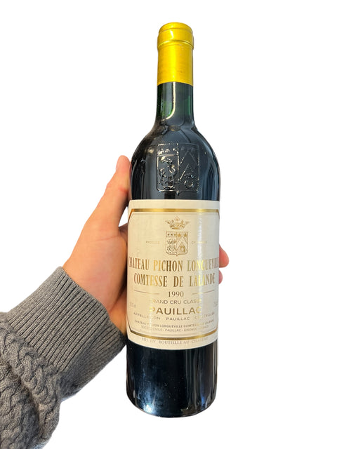 Bordeaux 1990 Chateau Pichon Longueville Gran Cru Classé