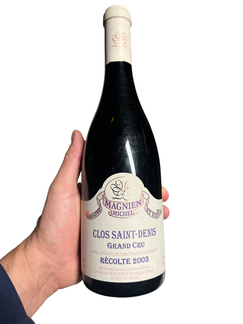 Bourgogne Clos Saint-Denis 2003 Domaine Magnien Michel