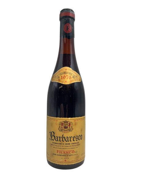Eksklusiv Barbaresco Franco 1976
