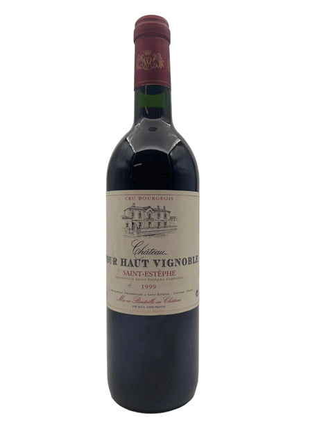 Saint Estèphe Cru Bourgeois Château Tour Haut Vignoble 1999