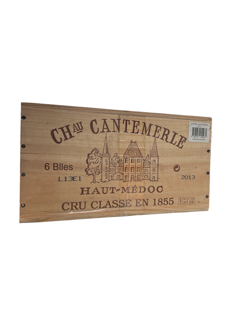 Chateau Cantemerle 2013 (6 pcs) in a wooden box