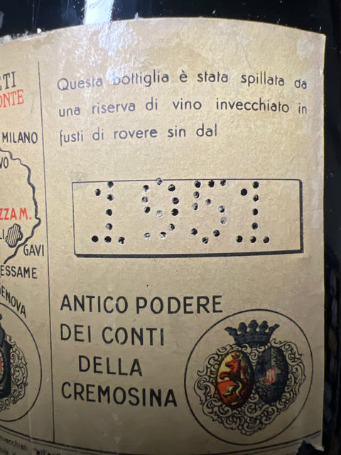 Bersano Barolo 1951 Reserv