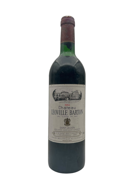 Bordeaux 1984 Gran cru classe Chateau Leoville Barton