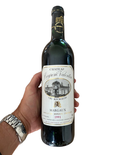 Margaux Chateau Deyrem Valentin 1991 cru Bourgeois Gran Cru Classé