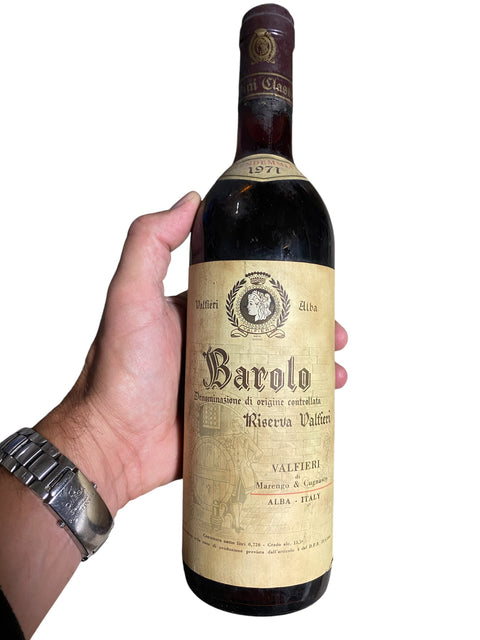 Barolo 1971 VALFIERI RISERVA