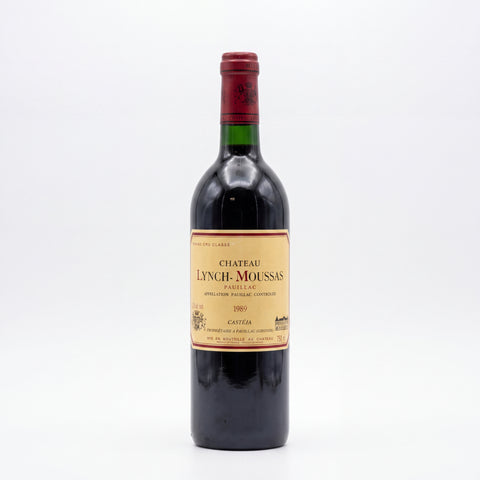 Pauillac Chateau Lynch-Moussa 1989 Grand Cru Classé