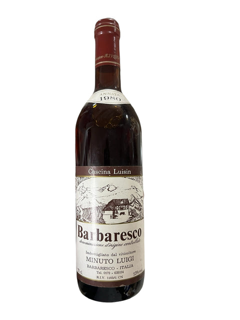 Cascina Luisin Barbaresco 1980