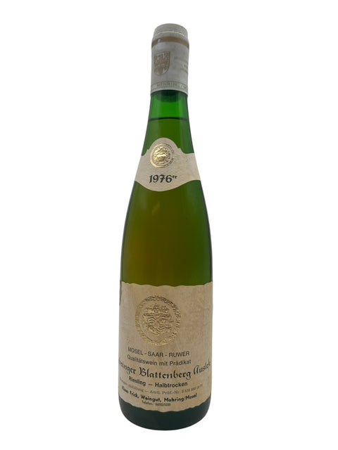 Ammolit Prädikat Riesling von Blattenberg Auslese Halbtrocken 1976