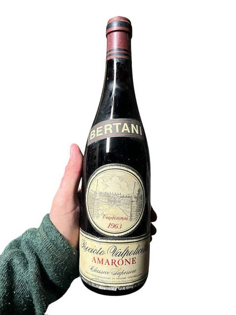 Bertani Amarone Classico Superiore 1963