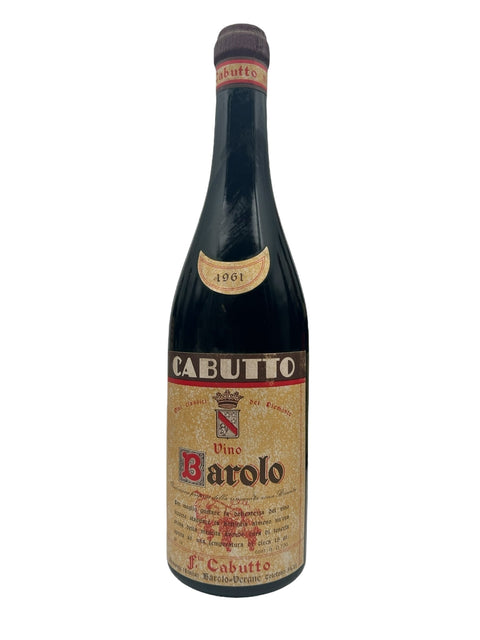 Cabutto Barolo 1961