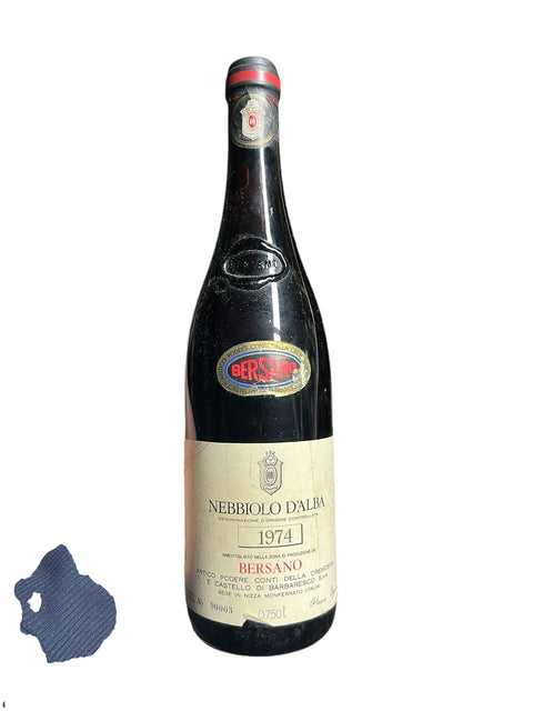 Bersano Nebbiolo d'Alba 1974