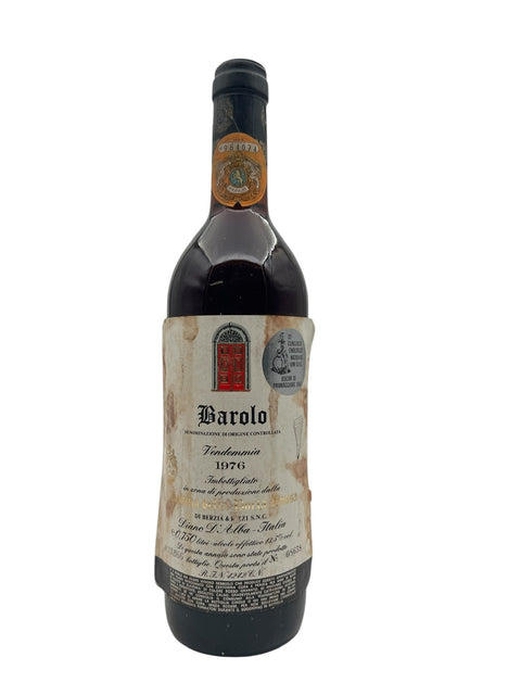 Barolo Giordano Tenenduia 1976