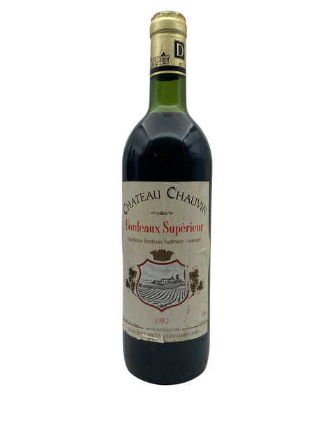 Chateau Chauvin Bordeaux Superieur 1982