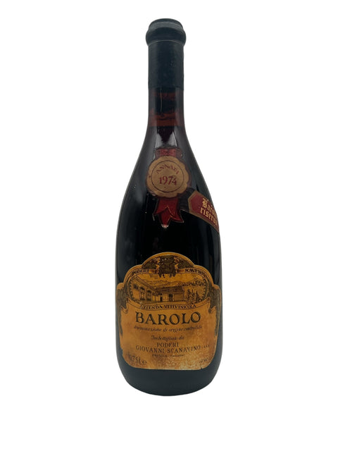 Giovanni Scanavino Barolo 1974 Riserva