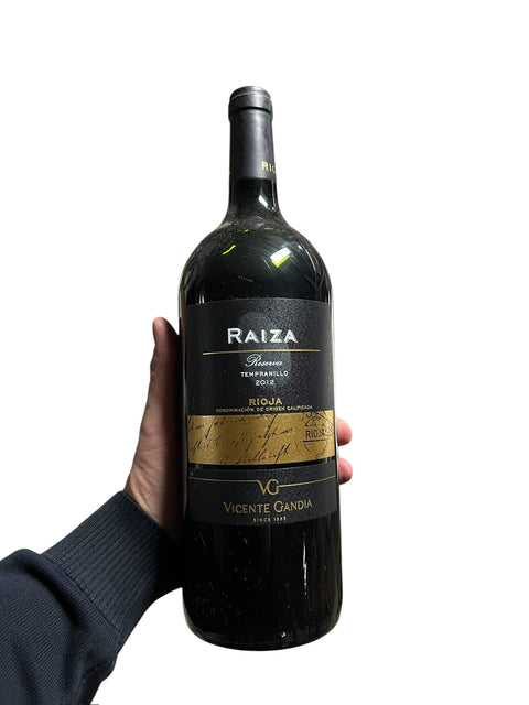 Raiza Reserva Tempranillo 2012 1,5 L Magnum