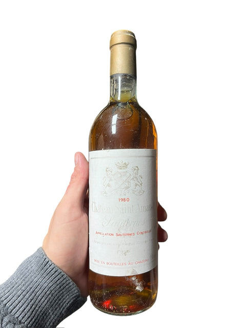 Château Saint Amand Sauternes 1980