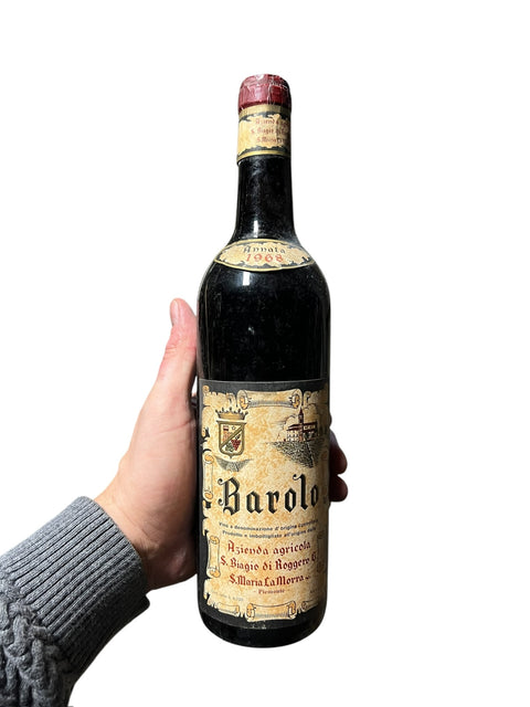 Barolo Riserva Agricola Biagio di Roggero &amp; C S.Maria La Morra 1968