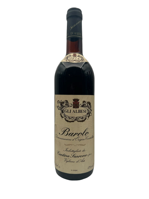 Gli Albesi Barolo 1974