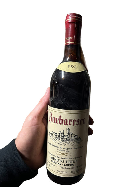 Barbaresco Minuto Luigi 1981