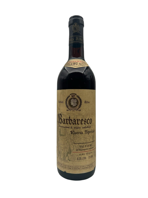 Barbaresco Riserva Speciale 1974 Valfieri