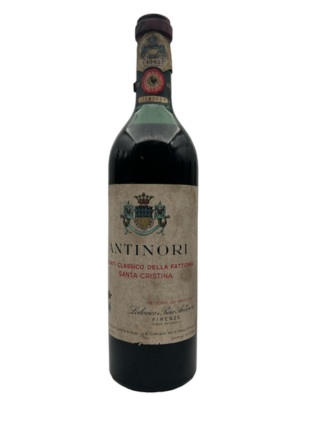 Antinori Chianti Classico della Fattoria Santa Cristina 1962