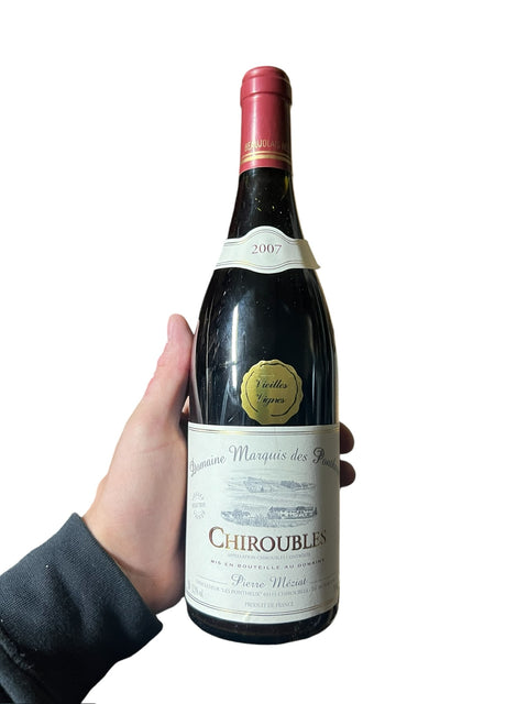 Domaine Marquis des Poncins Chiroubles Pierreux Vieilles Vignes 2007