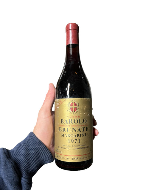 Barolo Brunate Marcarini 1971 Reserv