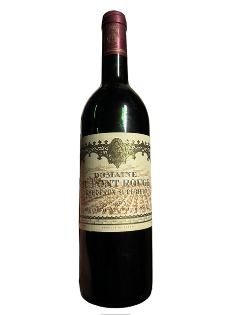 Domaine de Pont Rouge Bordeaux Supérieur 1993