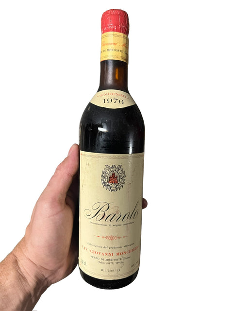 Barolo 1976 Giovanni Monchiero