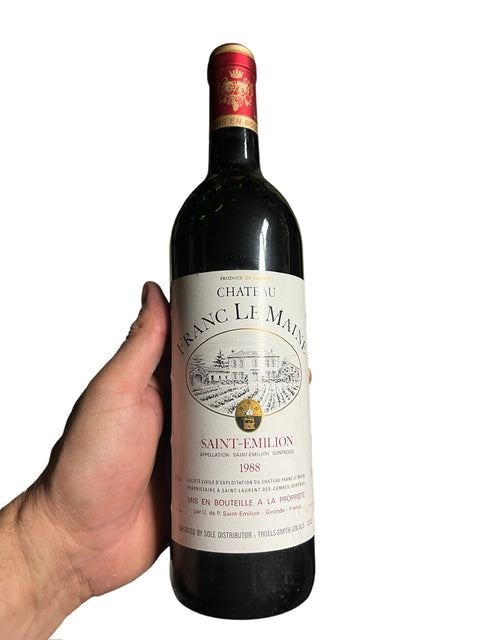 Château Franc Le Maine 1988