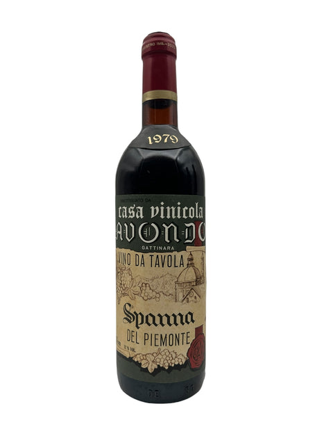 Casa Vinicola Avondo Spanna del Piemonte 1979