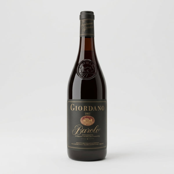 Barolo Giordano 1983 – Bottles With History