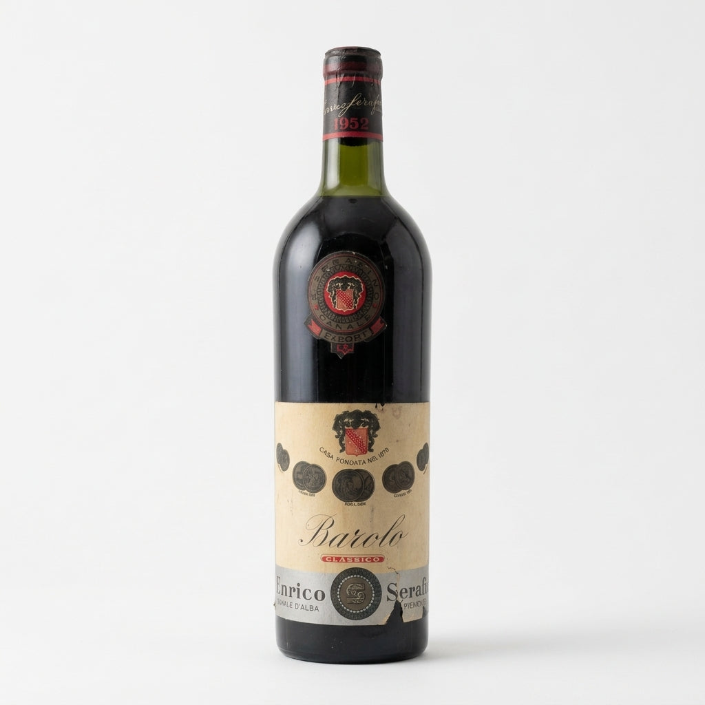 Barolo Classico Enrico Serafino 1952 – Bottles With History