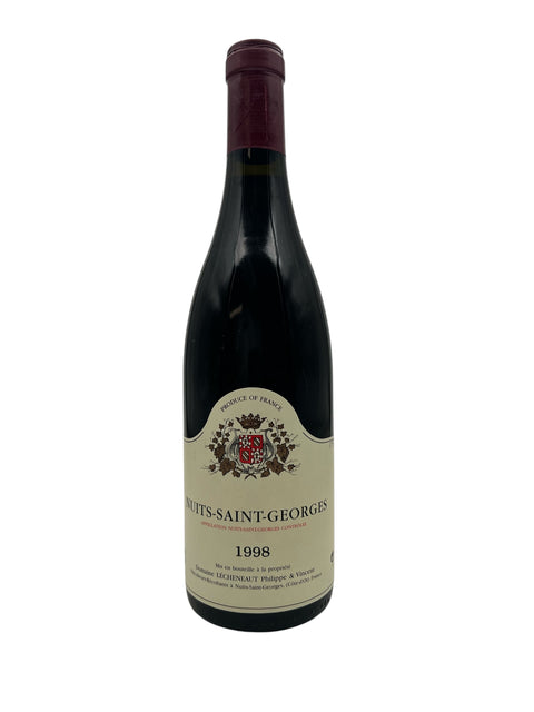 Flaske Nuits-Saint-Georges Domaine Lecheneaut 1998 rødvin