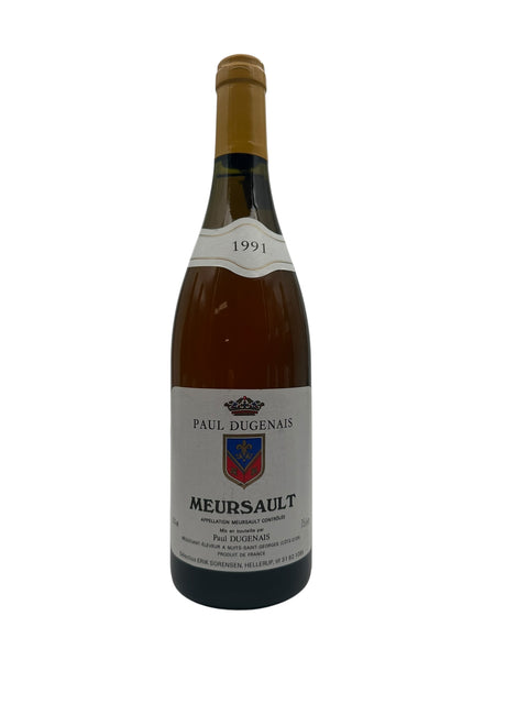 Flaske af Meursault Paul Dugenais årgang 1991