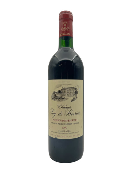Château Puy de Boissac 1990 rødvin flaske