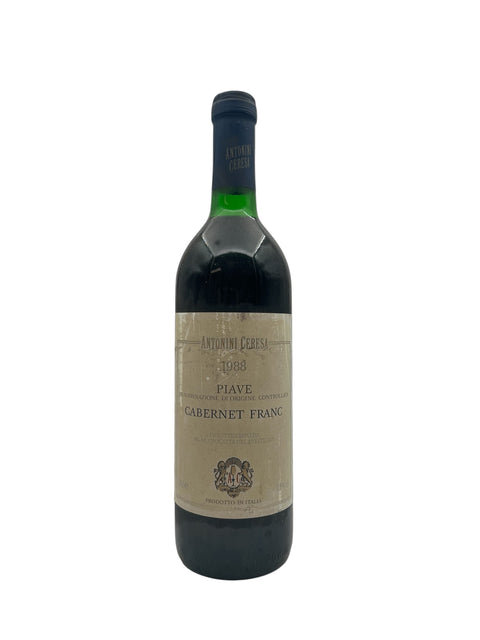 Flaske af Cabernet Franc Antonini Ceresa 1988