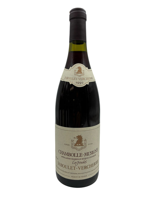 Flaske af Chambolle-Musigny Jaboulet-Vercherre 1990 rødvin