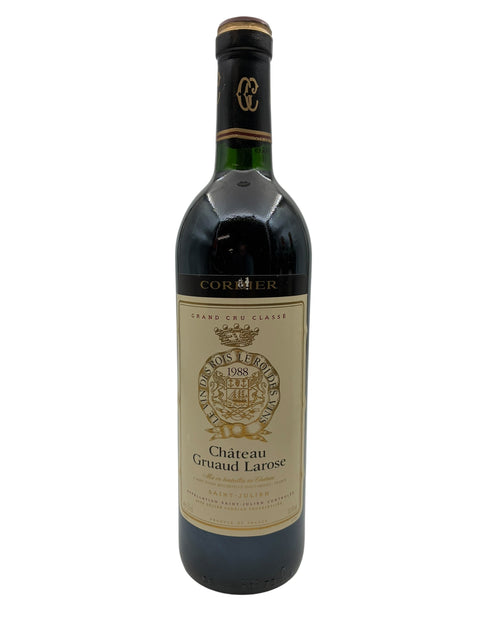 Flaske af Château Gruaud Larose 1988 rødvin