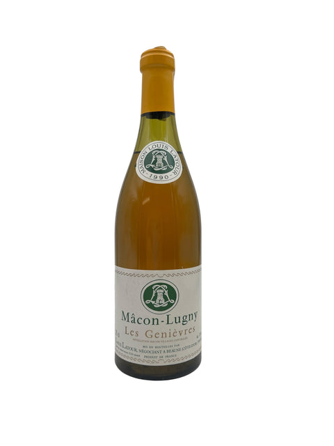 Flaske af Mâcon-Lugny Louis Latour 2019 hvidvin