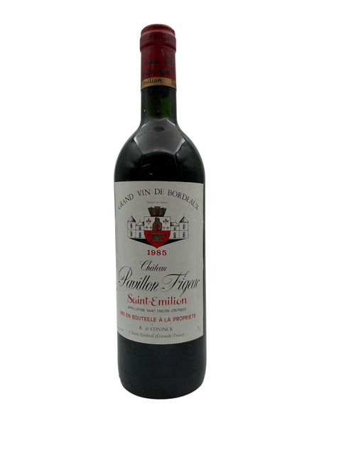 Flaske af Château Pavillon Figeac 1985 Saint-Émilion Grand Cru