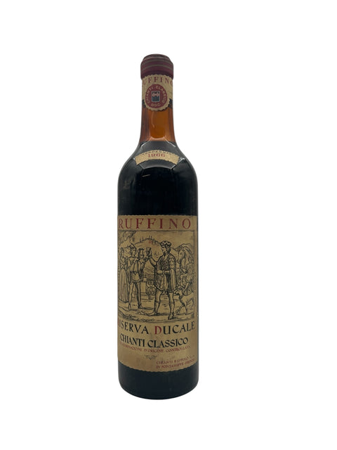 Flaske af Ruffino Riserva Ducale Chianti Classico 1966