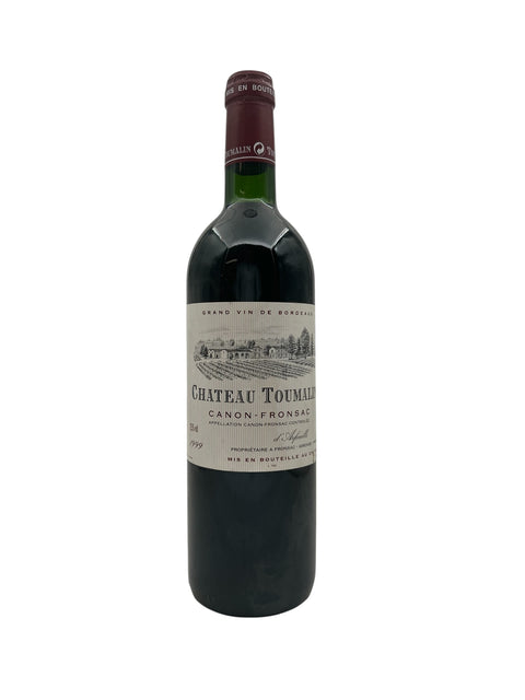 Chateau Toumalin 1999 flaske af Bordeaux rødvin